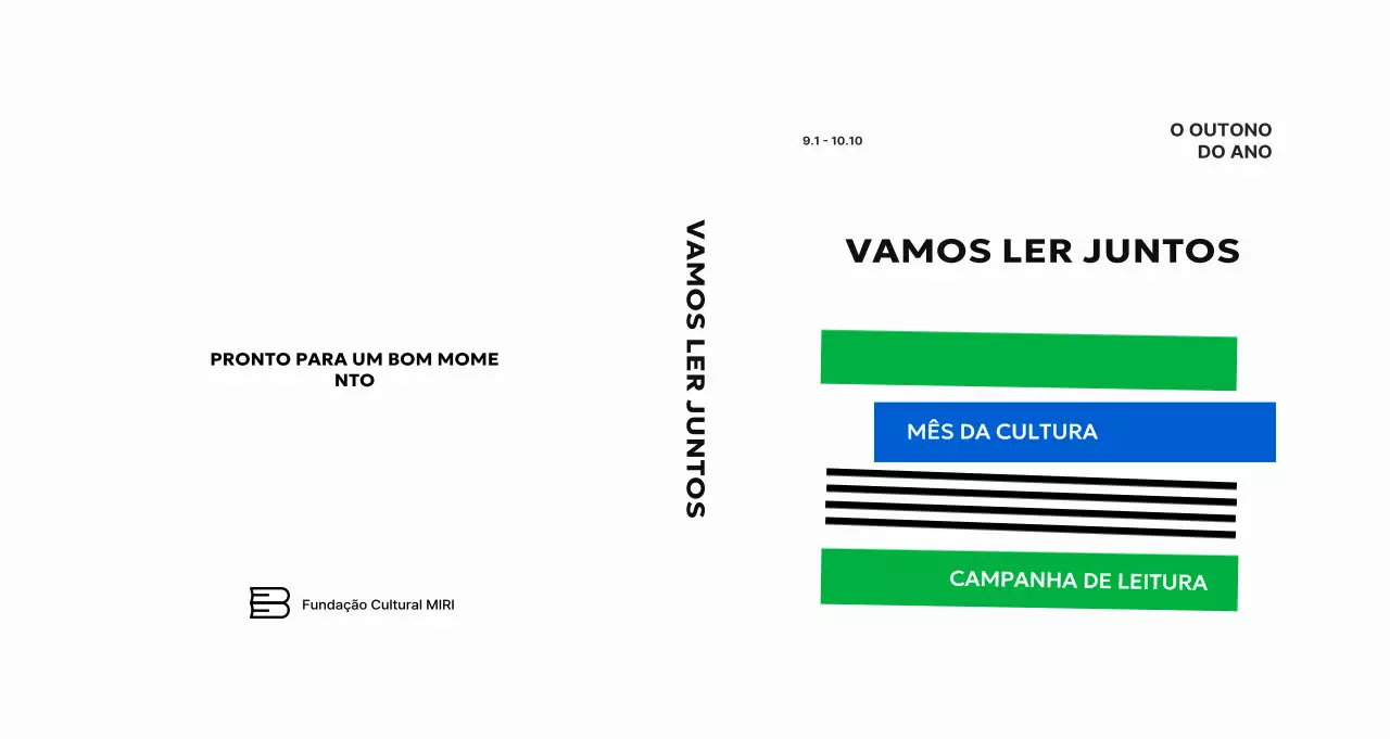 Promover uma campanha de leitura minimalista