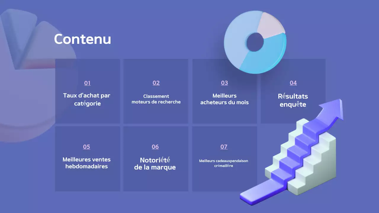 Une proposition de tableau de classement bleu et blanc très tendance