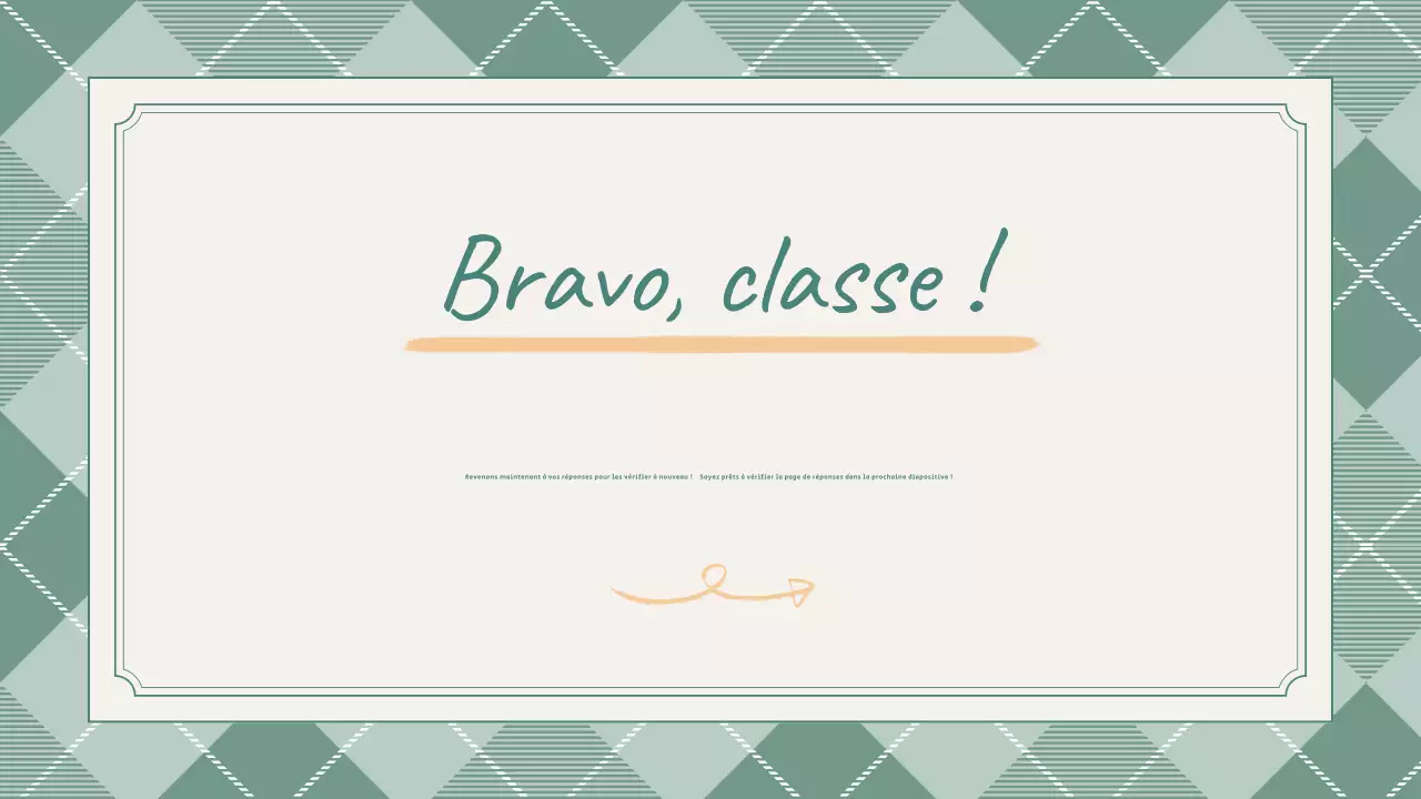 Présentation du Quiz de l'école Preppy Cute Green