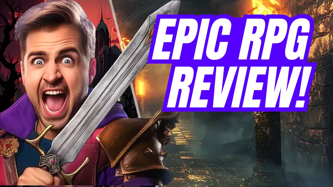 Purple Bold Rpg Review YouTube Thumbnail
