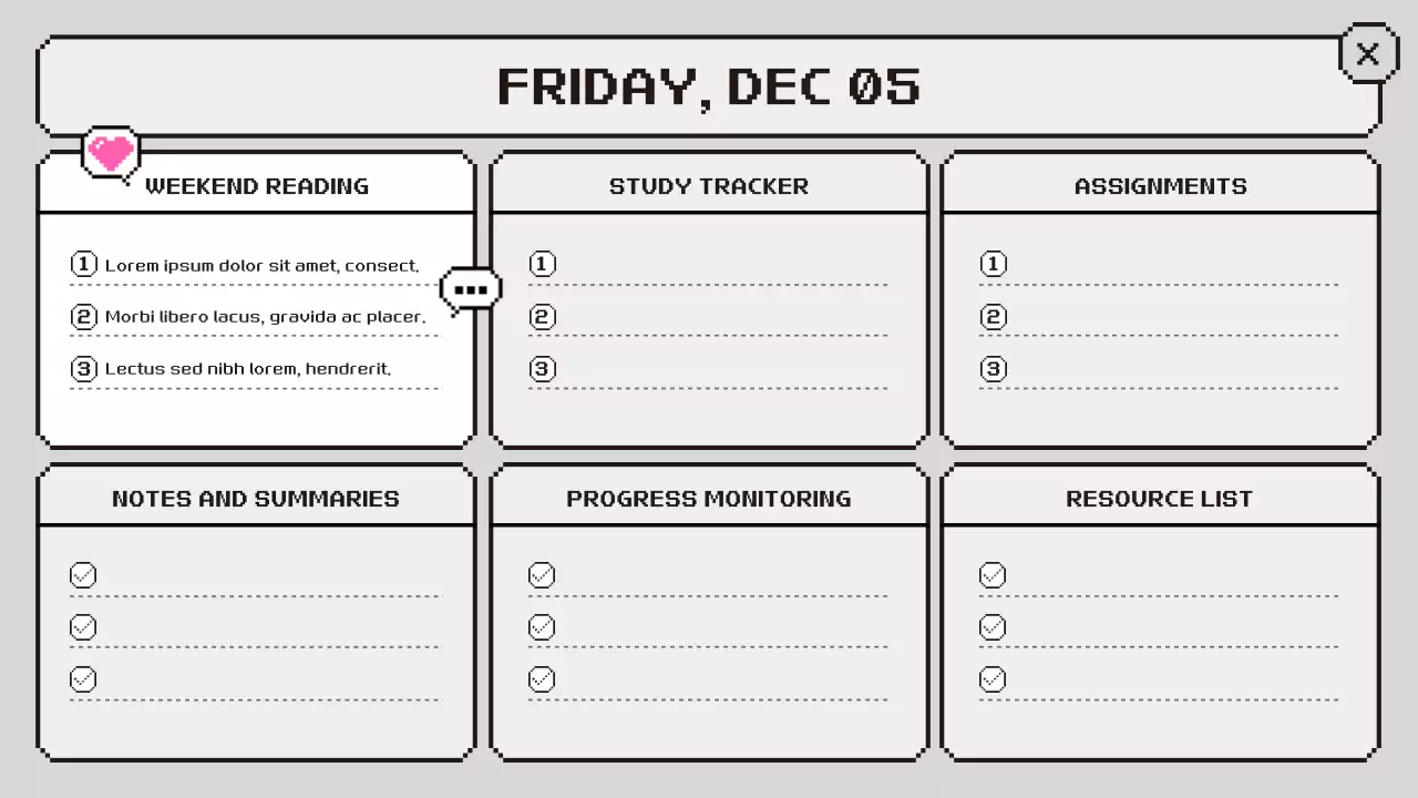 Apresentação do Planejador de Aulas Retro Rosa