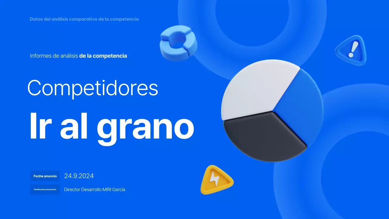 Informe Blue Modern Analytics