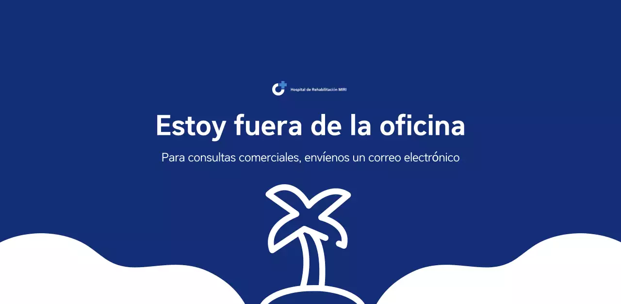 Calendario sencillo con ilustraciones azules y limpias