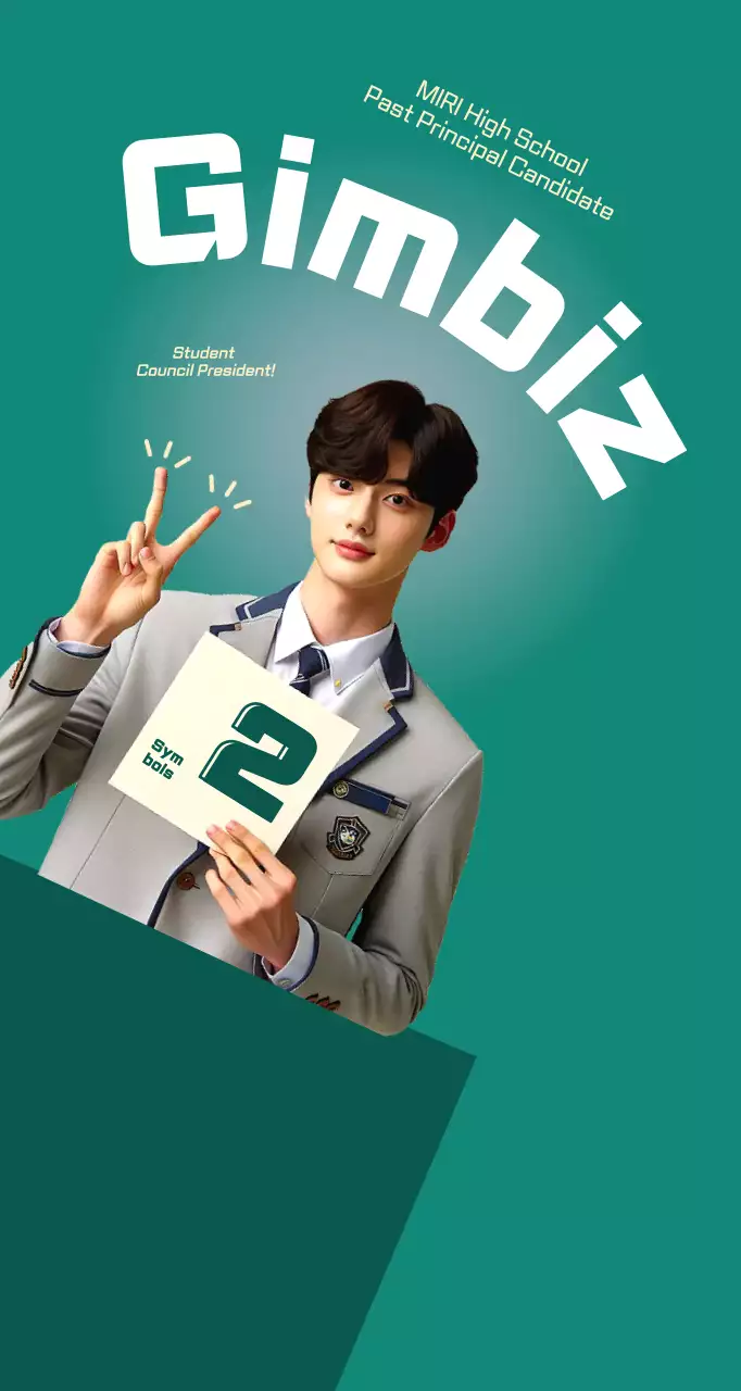 Look at the neat election poster