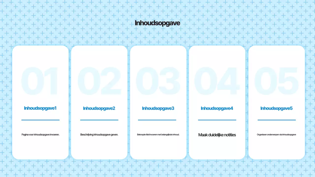 Blauwe moderne presentatie-advertenties