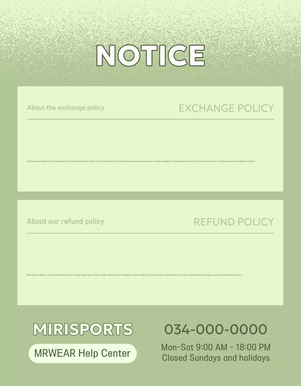 Cartaz de promoção esportiva moderna verde