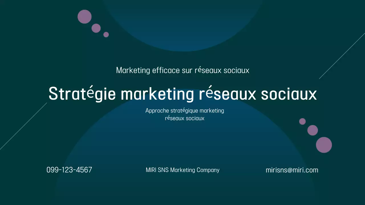 Promouvoir le guide marketing moderne du bleu marine et de l'arc-en-ciel