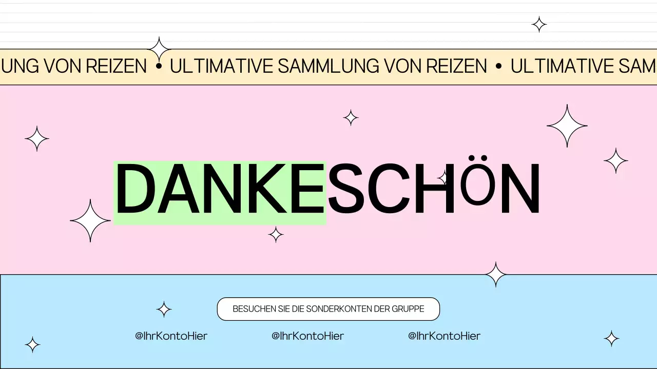 Bunte, trendige Mitgliederwerbung