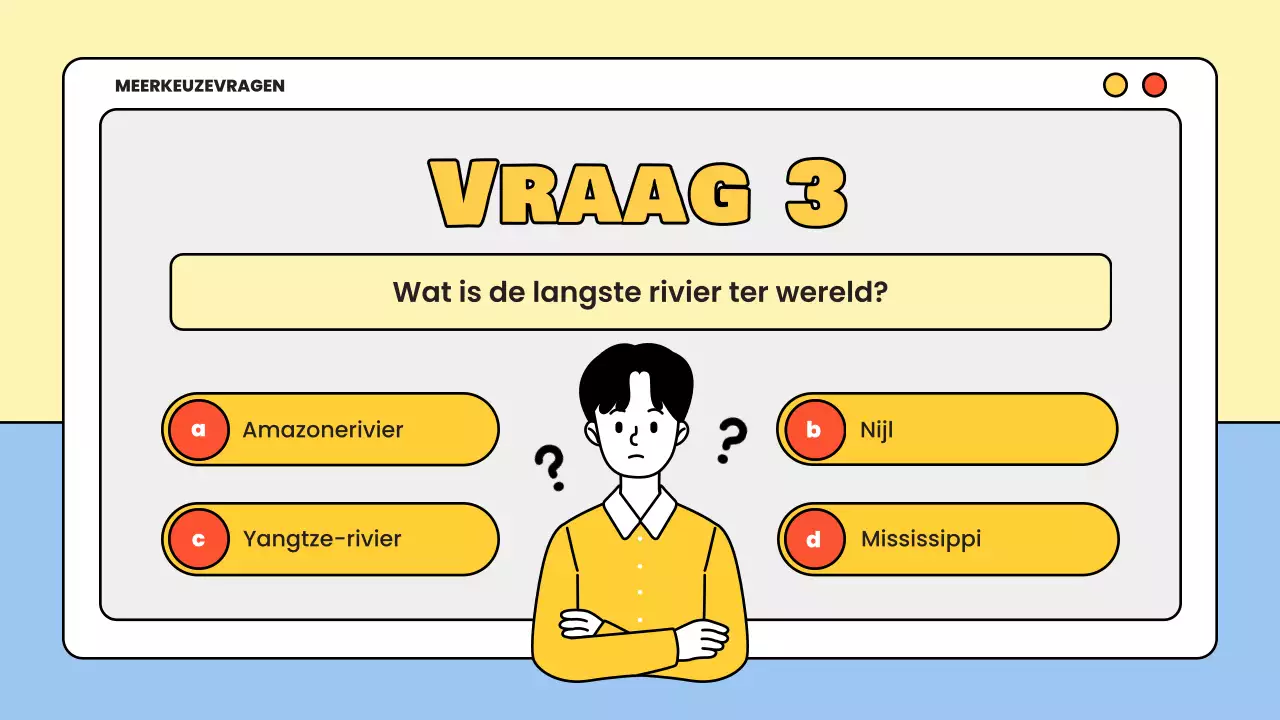 geel minimaal quiz studiemateriaal