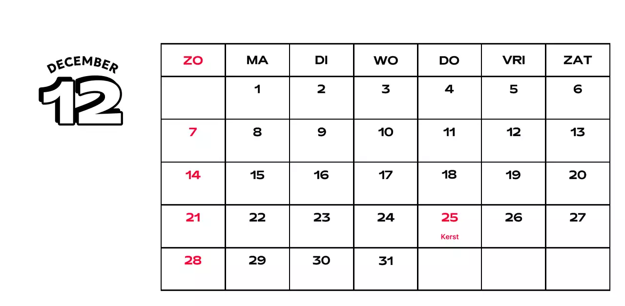 Kleurrijke kalenders met verschillende retro-illustraties