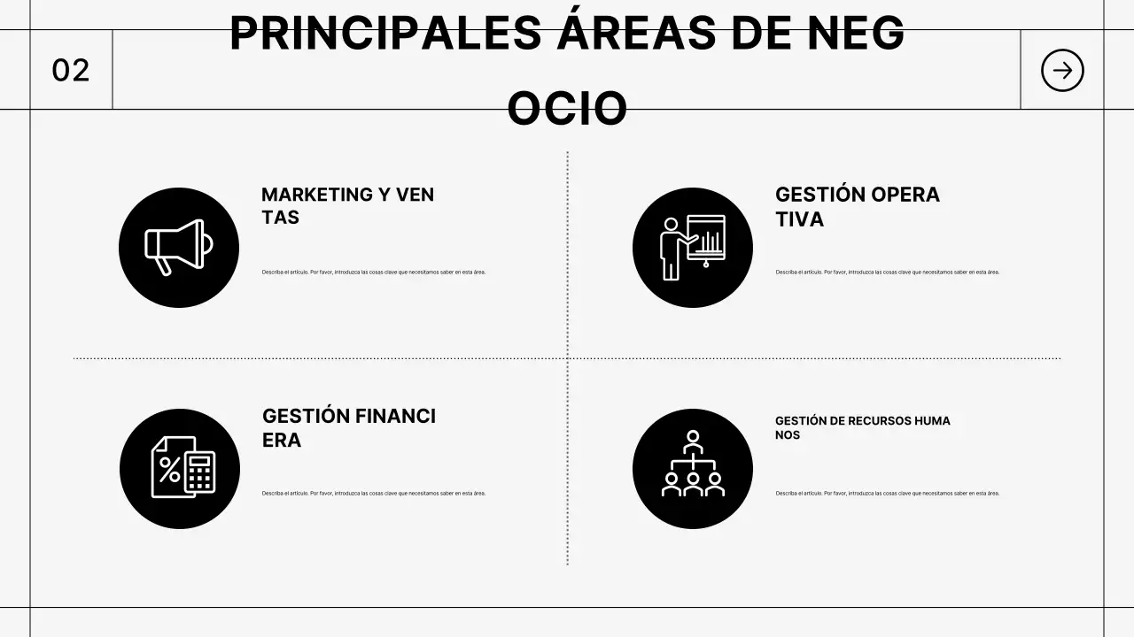 Descripción del informe Black Simple