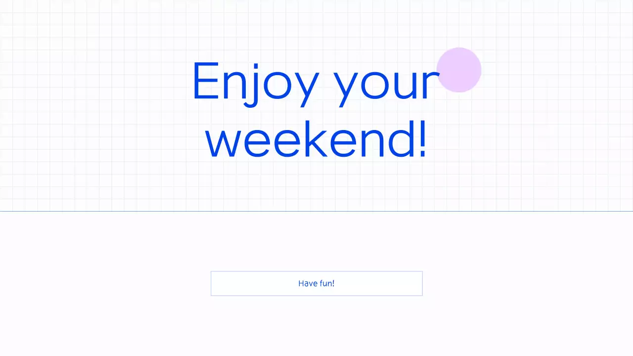 Blue Minimal Class Planner Presentation