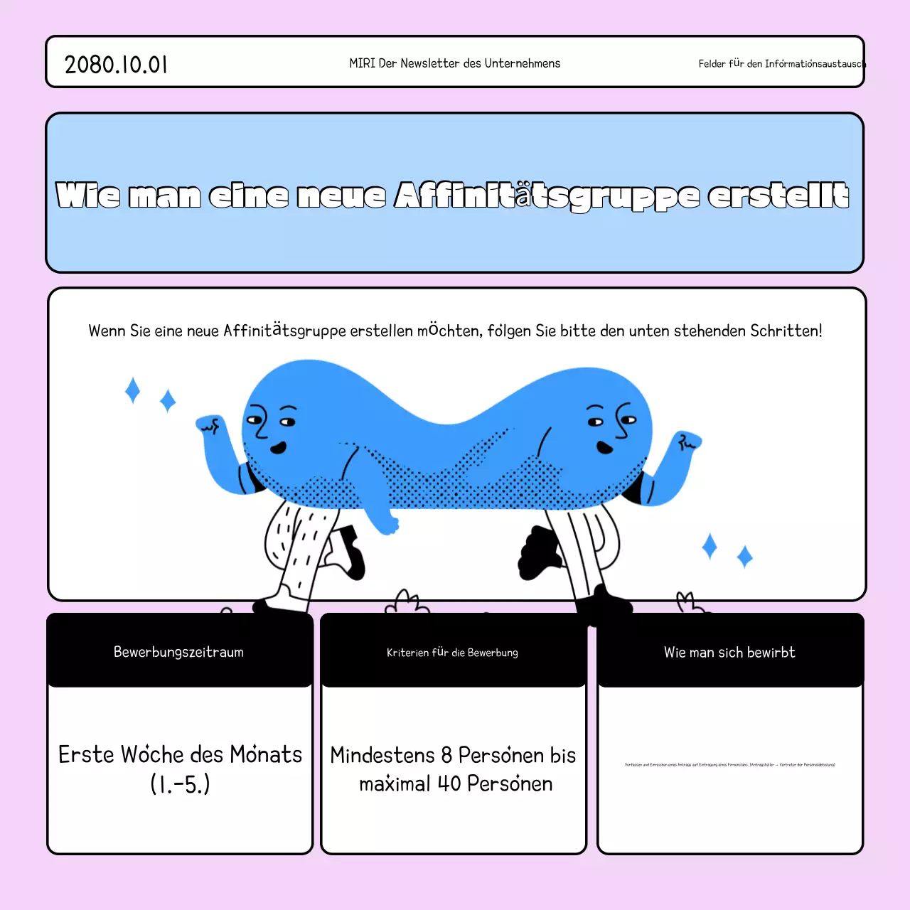 Mauve Einfacher Leitfaden für den Arbeitsplatz