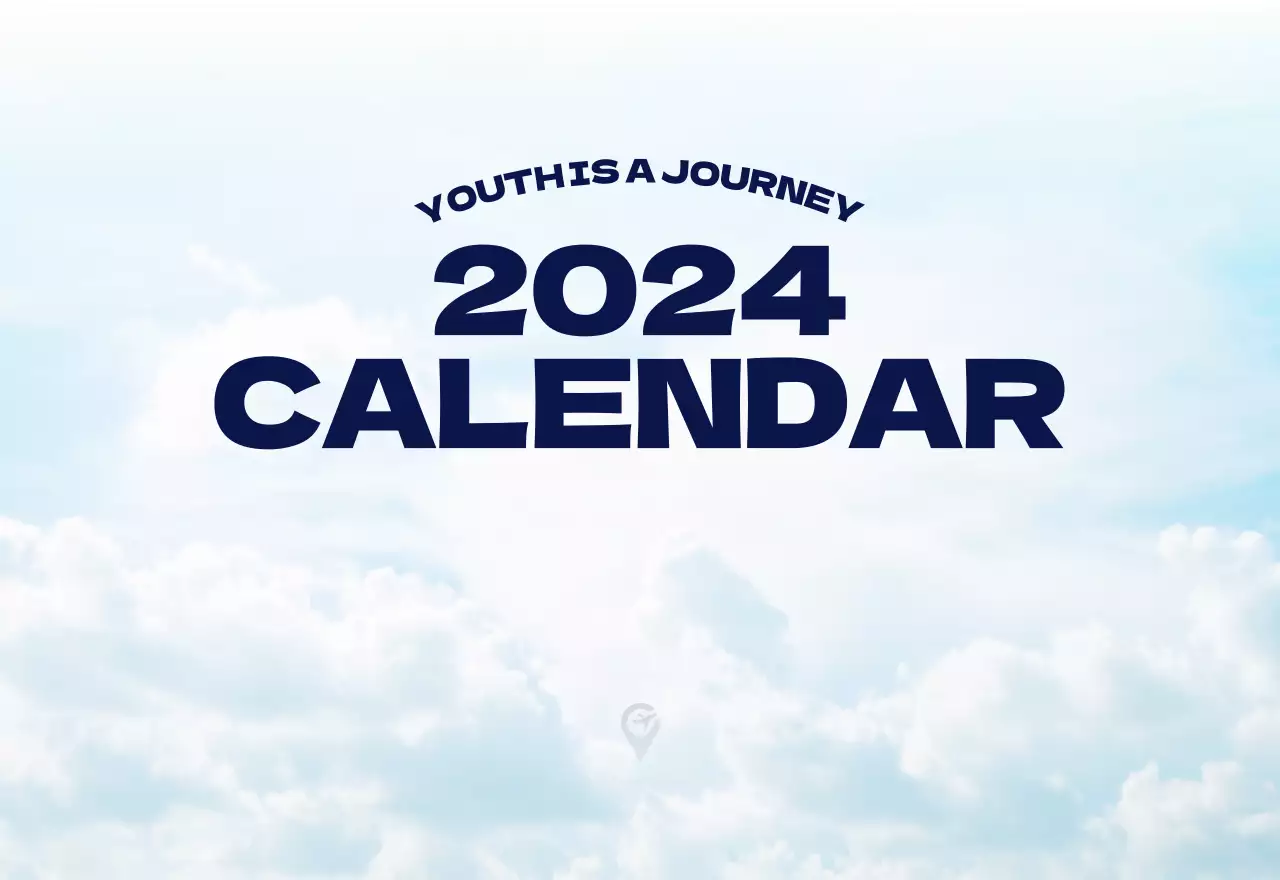 Kalender bersih foto langit