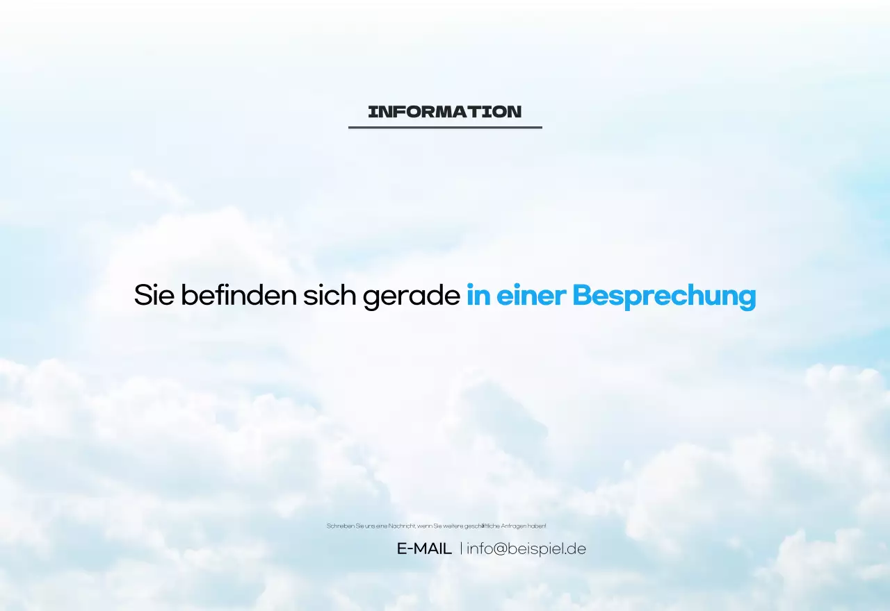 Himmel Foto sauber Kalender