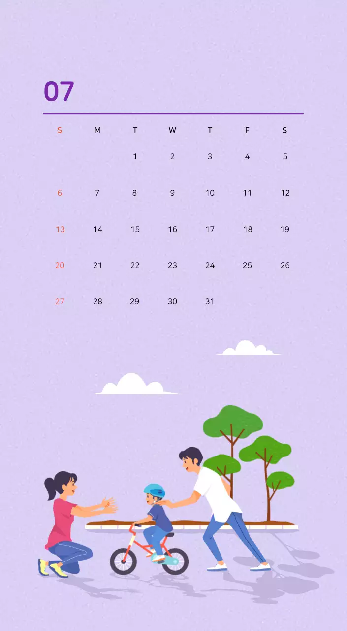 Concetto di illustrazione di famiglia multicolore