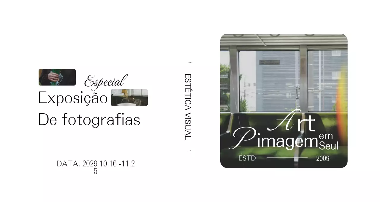 Guia da exposição Black Minimalist