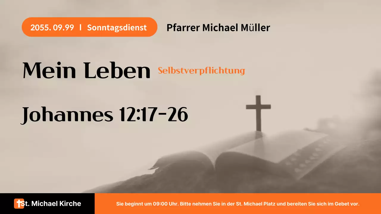 Orange Einfache Anbetungsanleitung