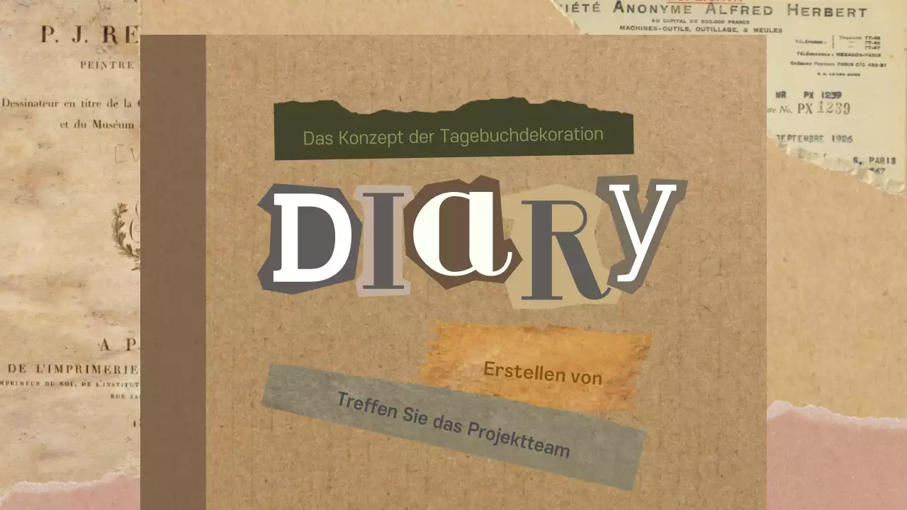 Wir stellen vor: das Brown Vintage Diary
