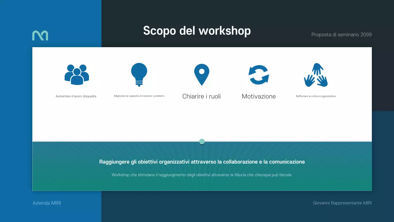 Una semplice proposta di laboratorio in blu e verde