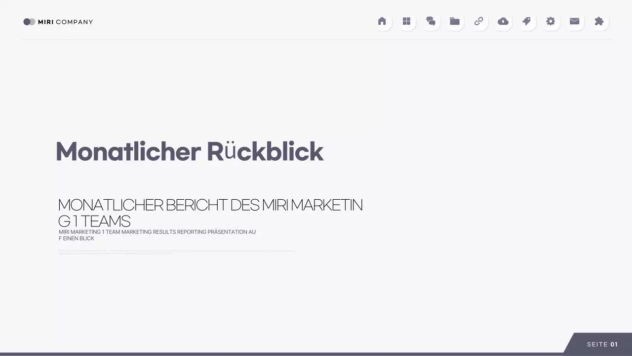 Analyse der grauen modernen Berichte