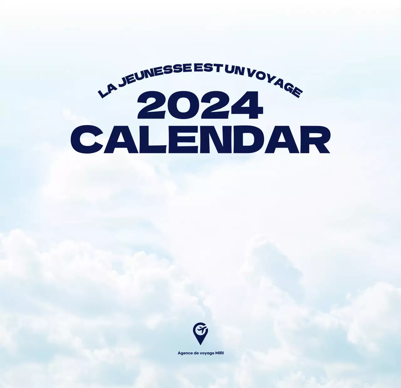 Calendrier de nettoyage des photos du ciel