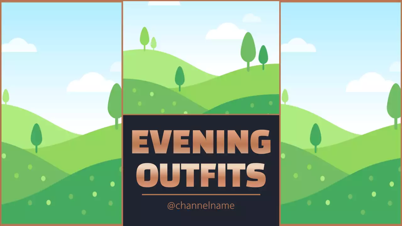 Black Trendy Fashion Promotion YouTube Thumbnail