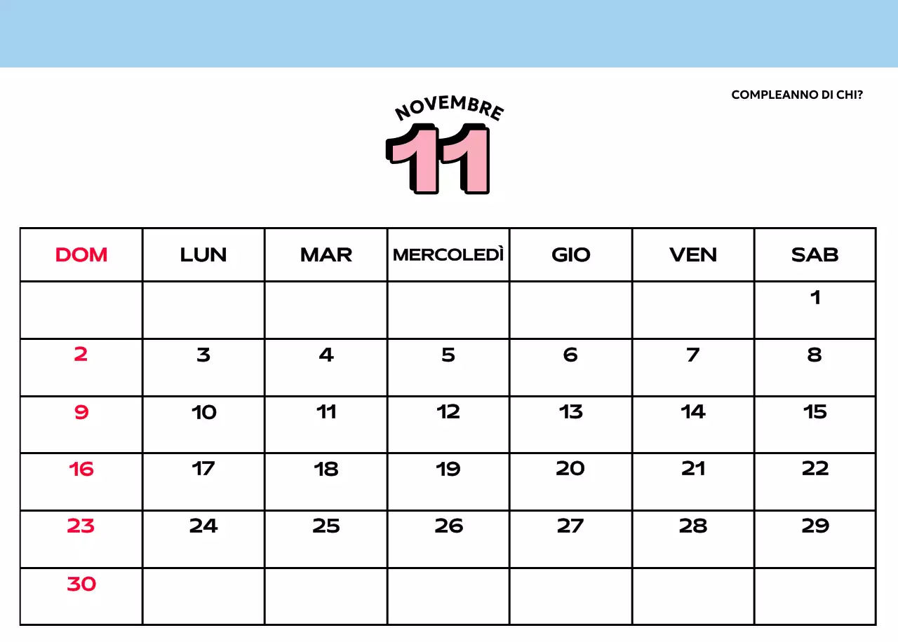 Calendari colorati con una varietà di illustrazioni retrò