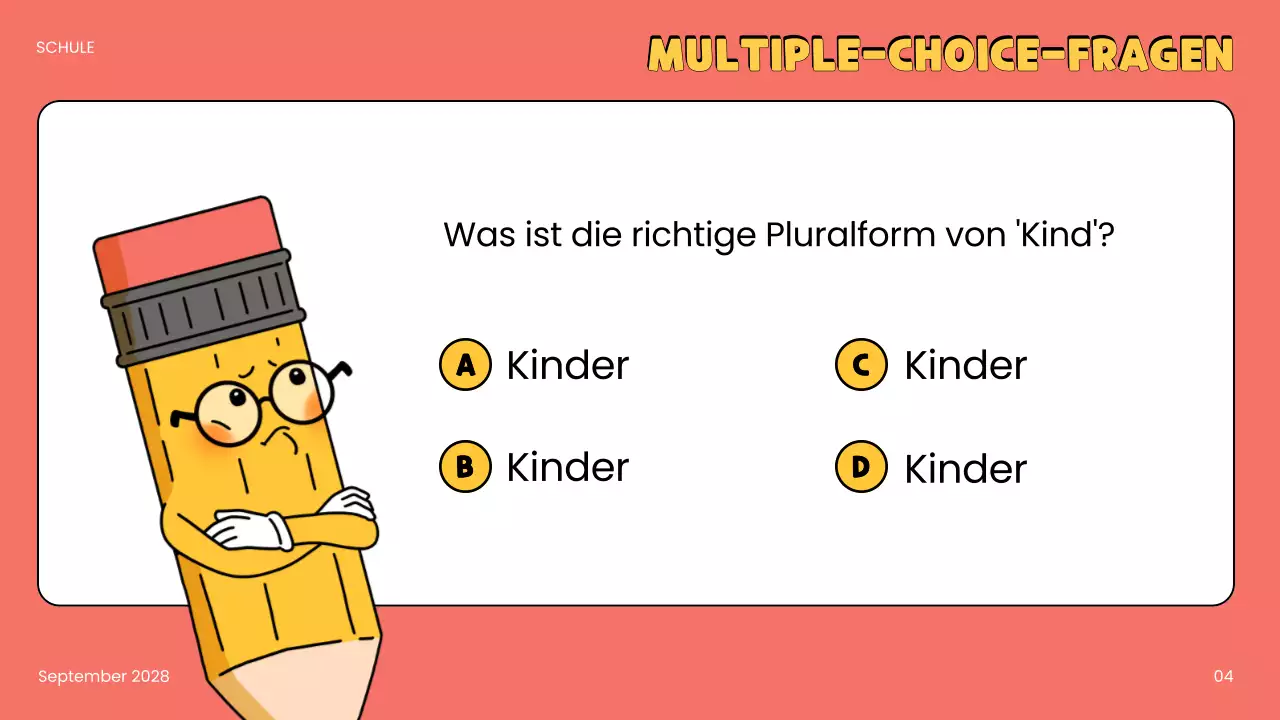 beige comic quiz ankündigung