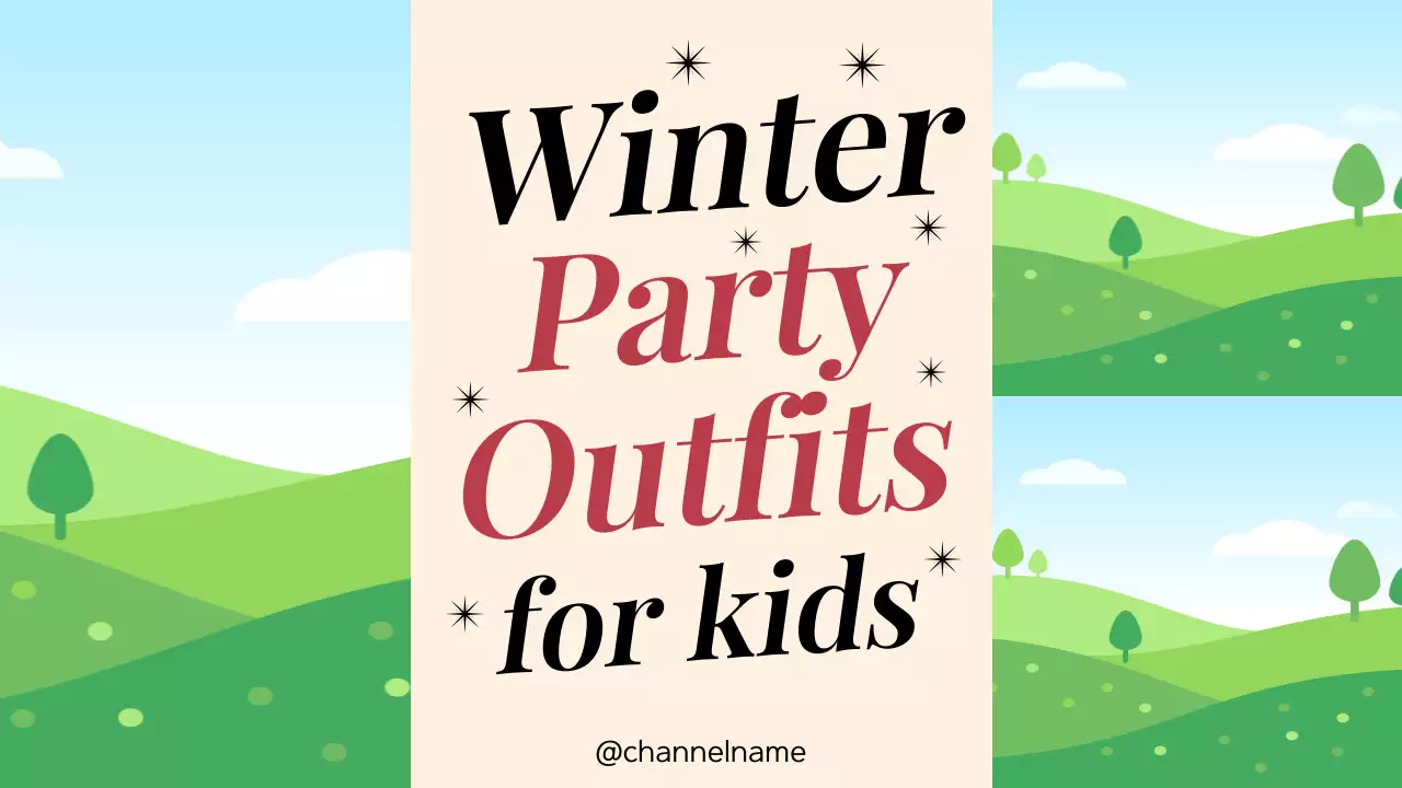 Red Traditional Kids Guide YouTube Thumbnail