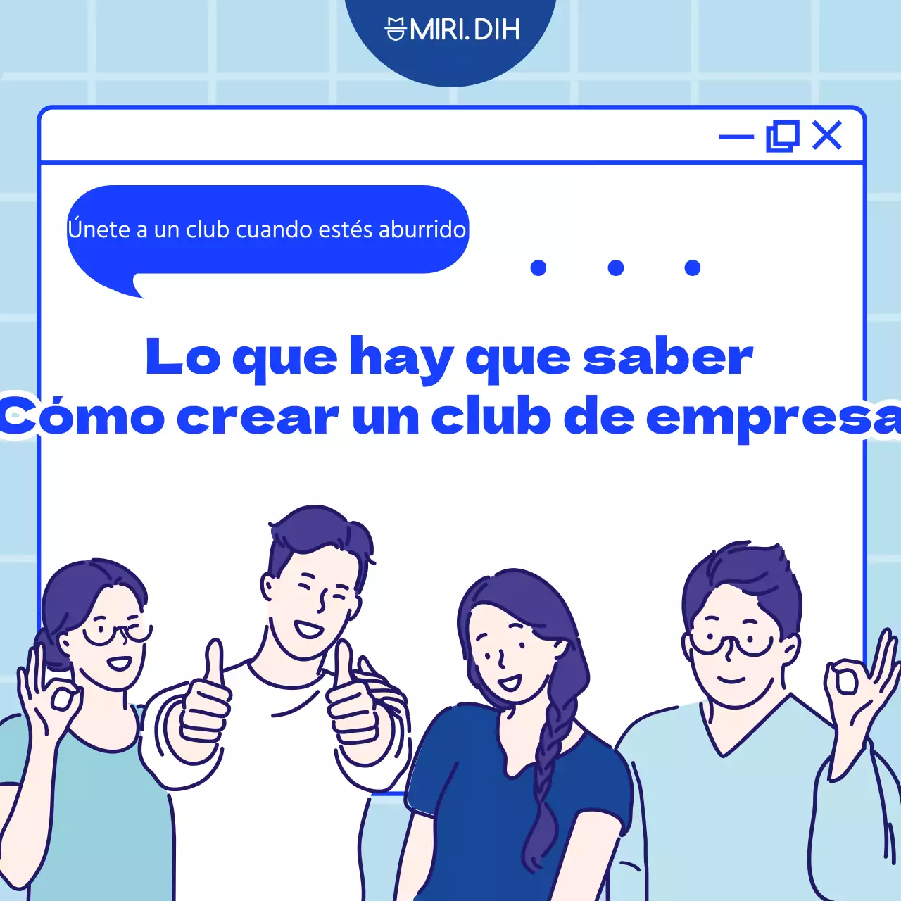 Descripción del Blue Tidy Club