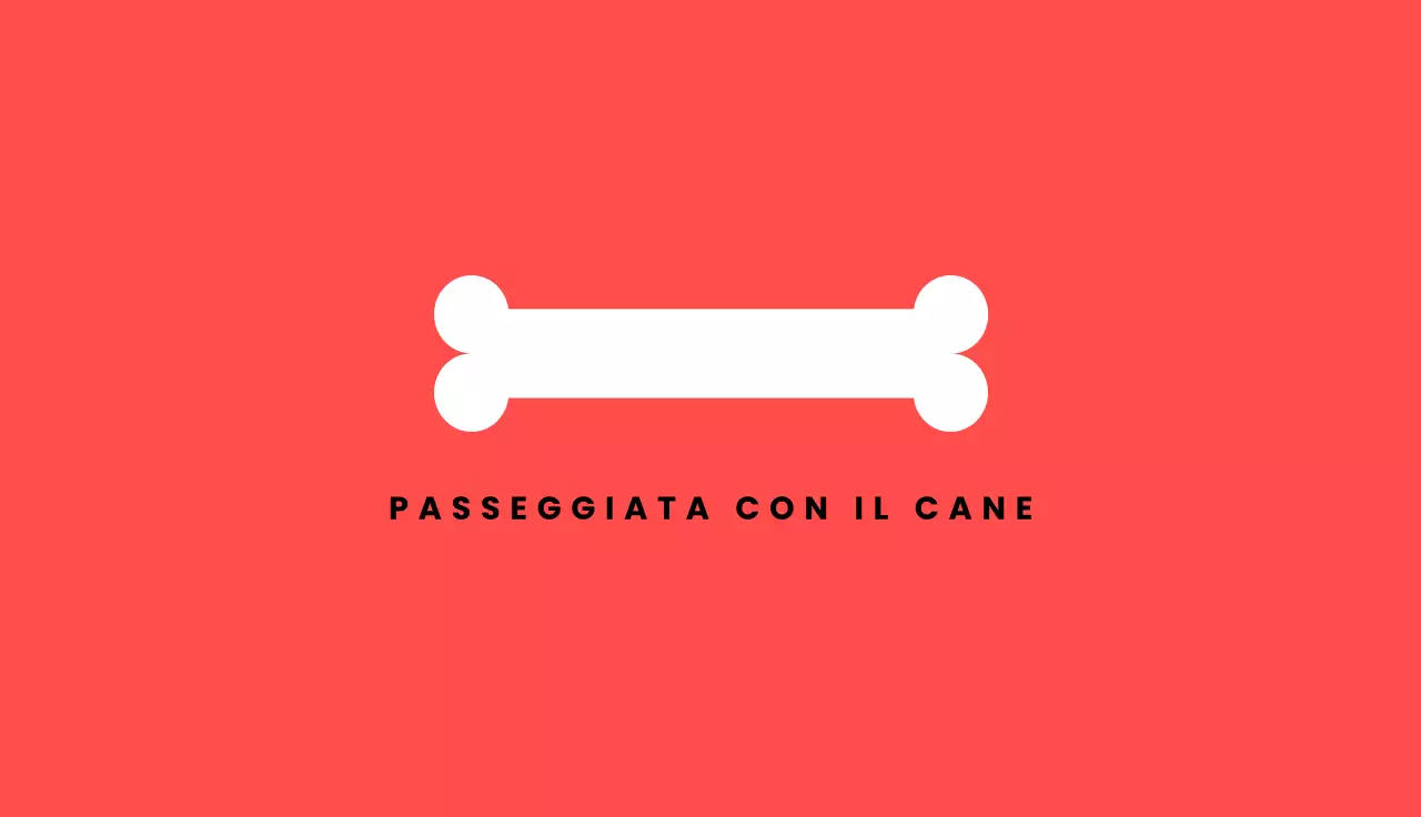 biglietto da visita minimal rosso