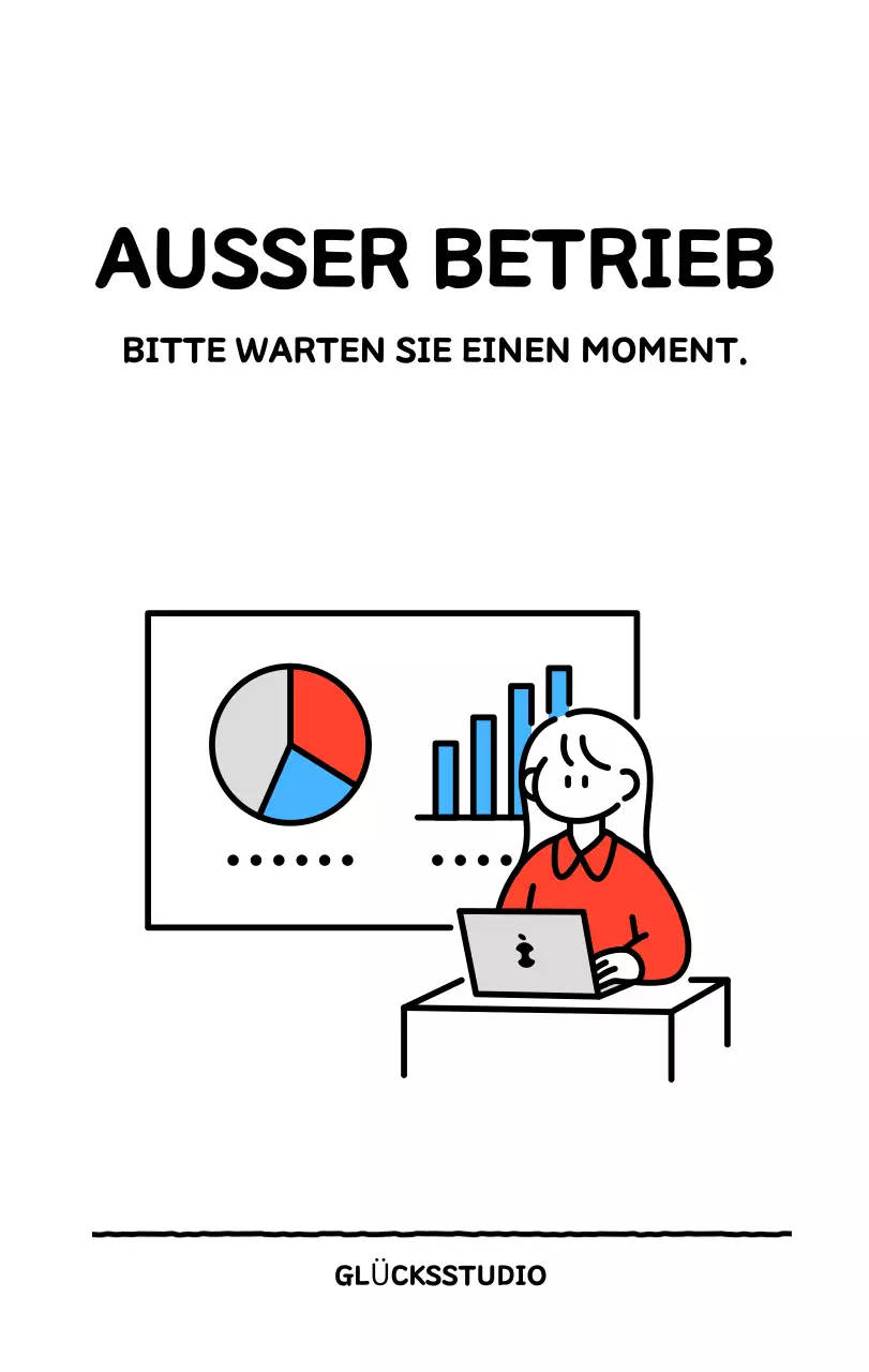 Illustrierter Kalender mit schönem Linienstil