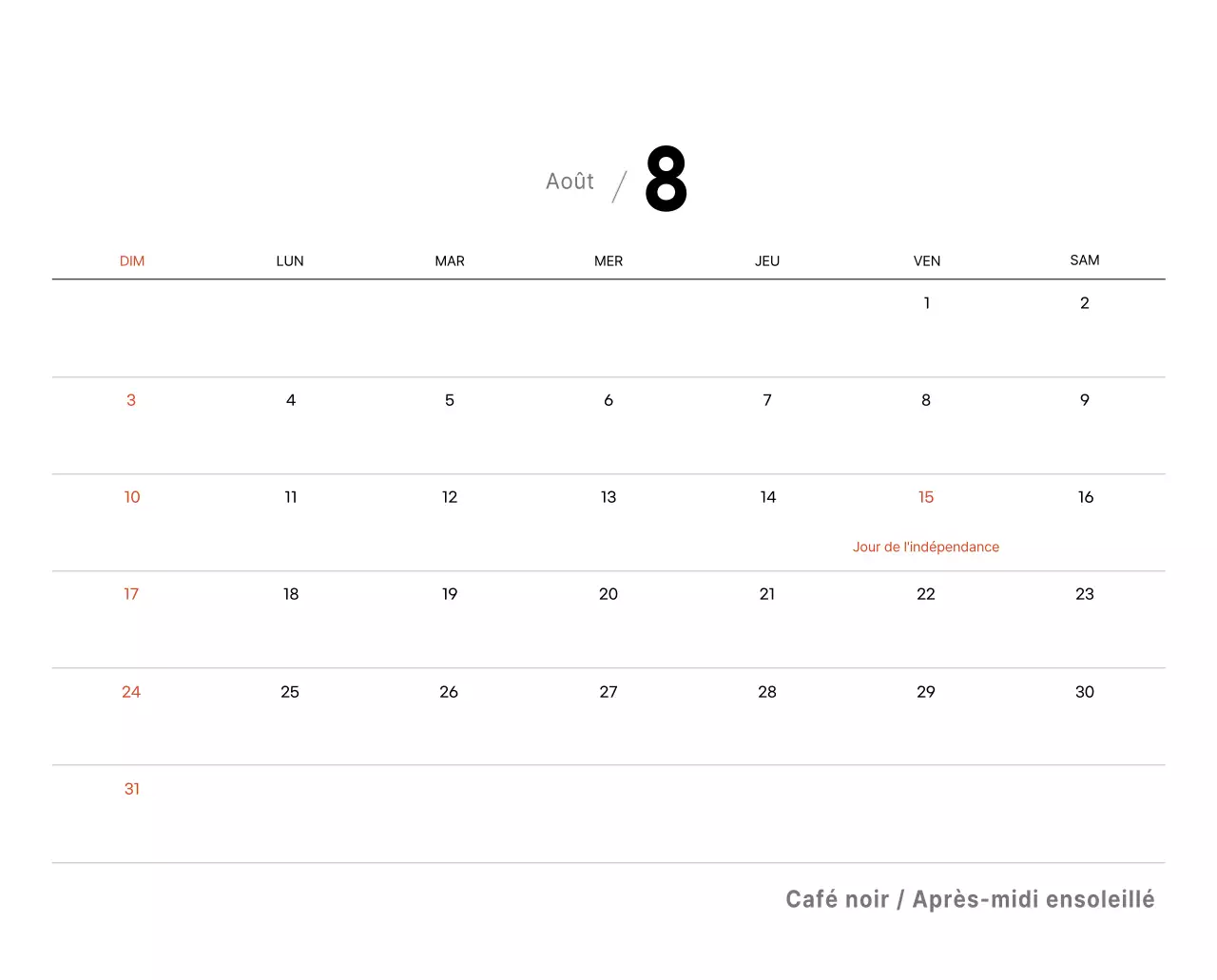 Un café sentimental blanc et brun