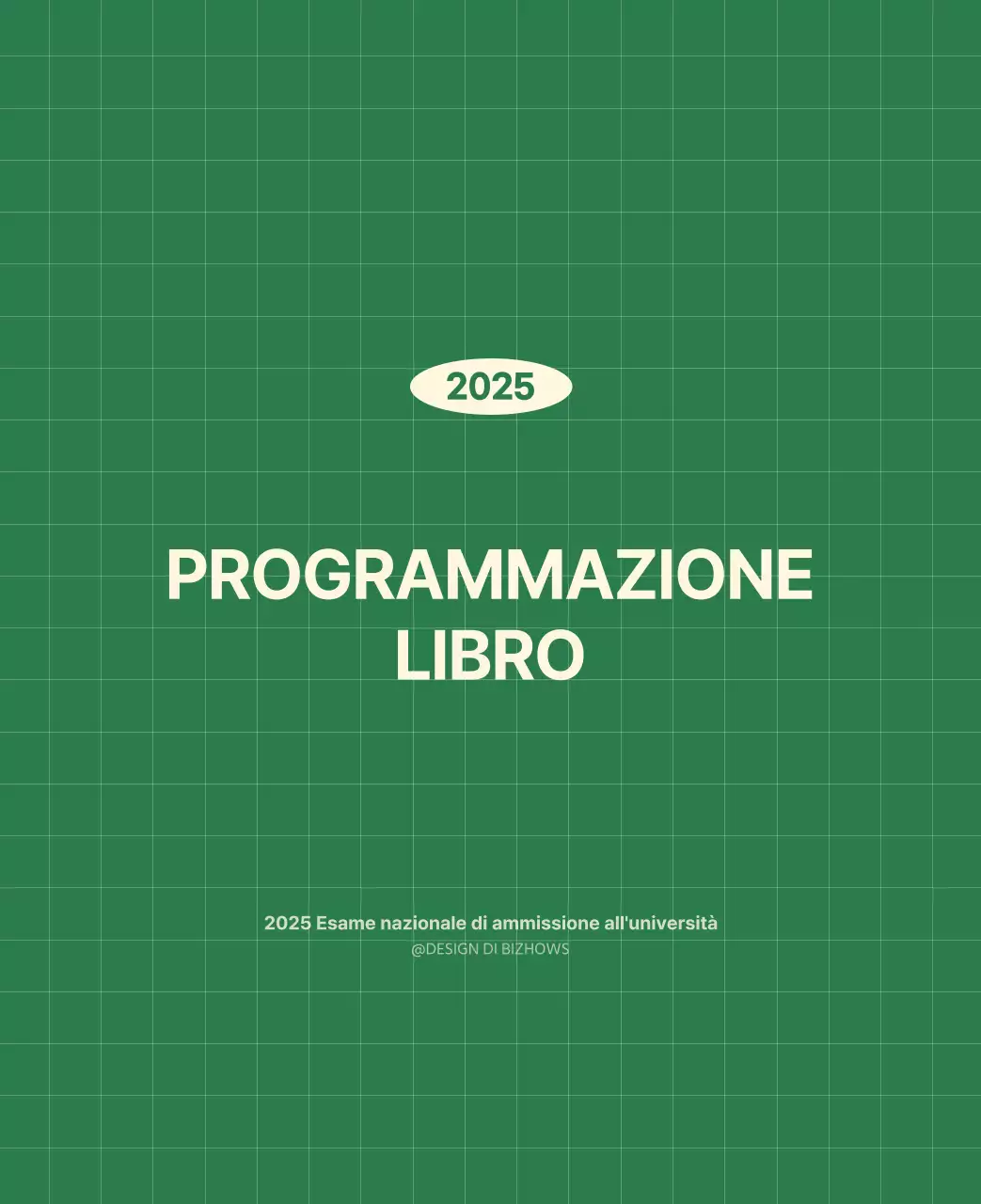 Calendario da parete SAT D-Day concept in verde e giallo chiaro