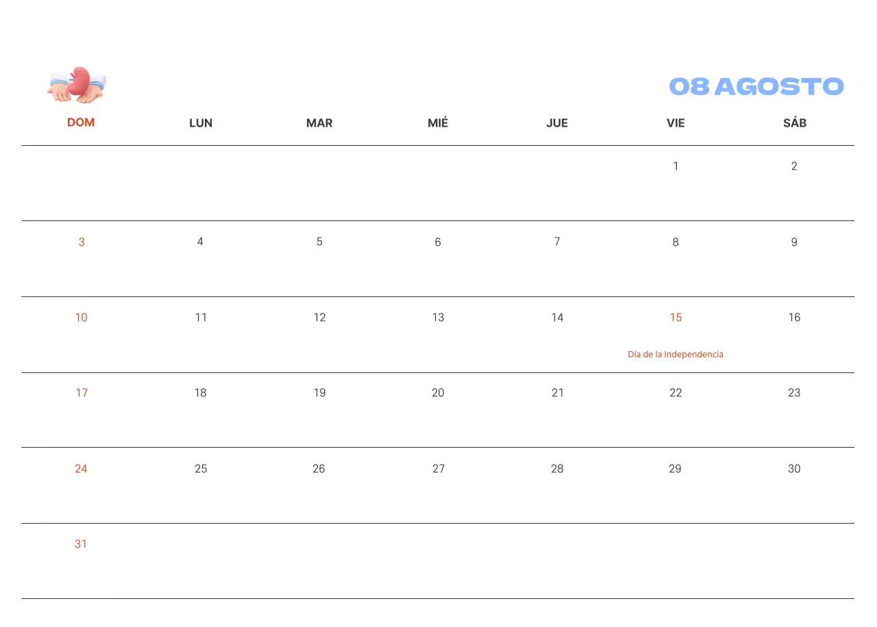 Un hospital festivo con ilustraciones de temática sanitaria y familiar y acentos de color