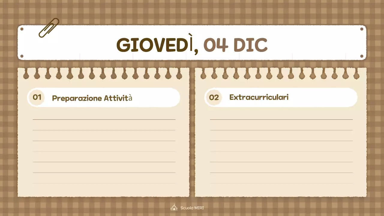 agenda di classe vintage beige