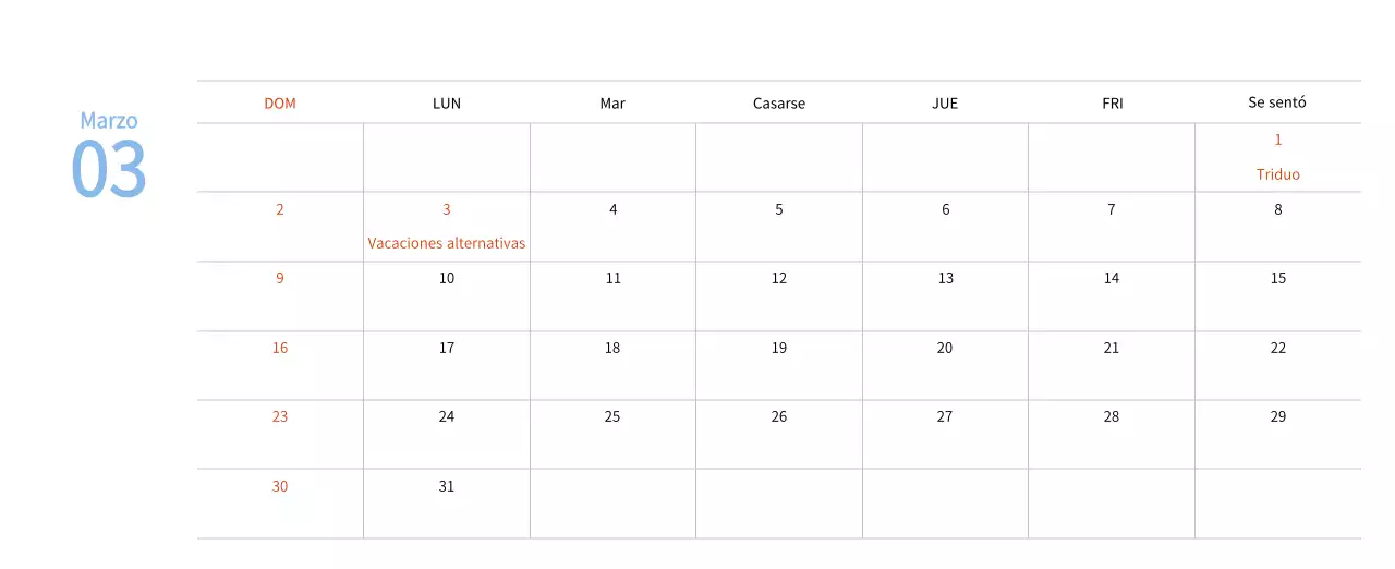 Calendario de Año Nuevo con cálidas ilustraciones