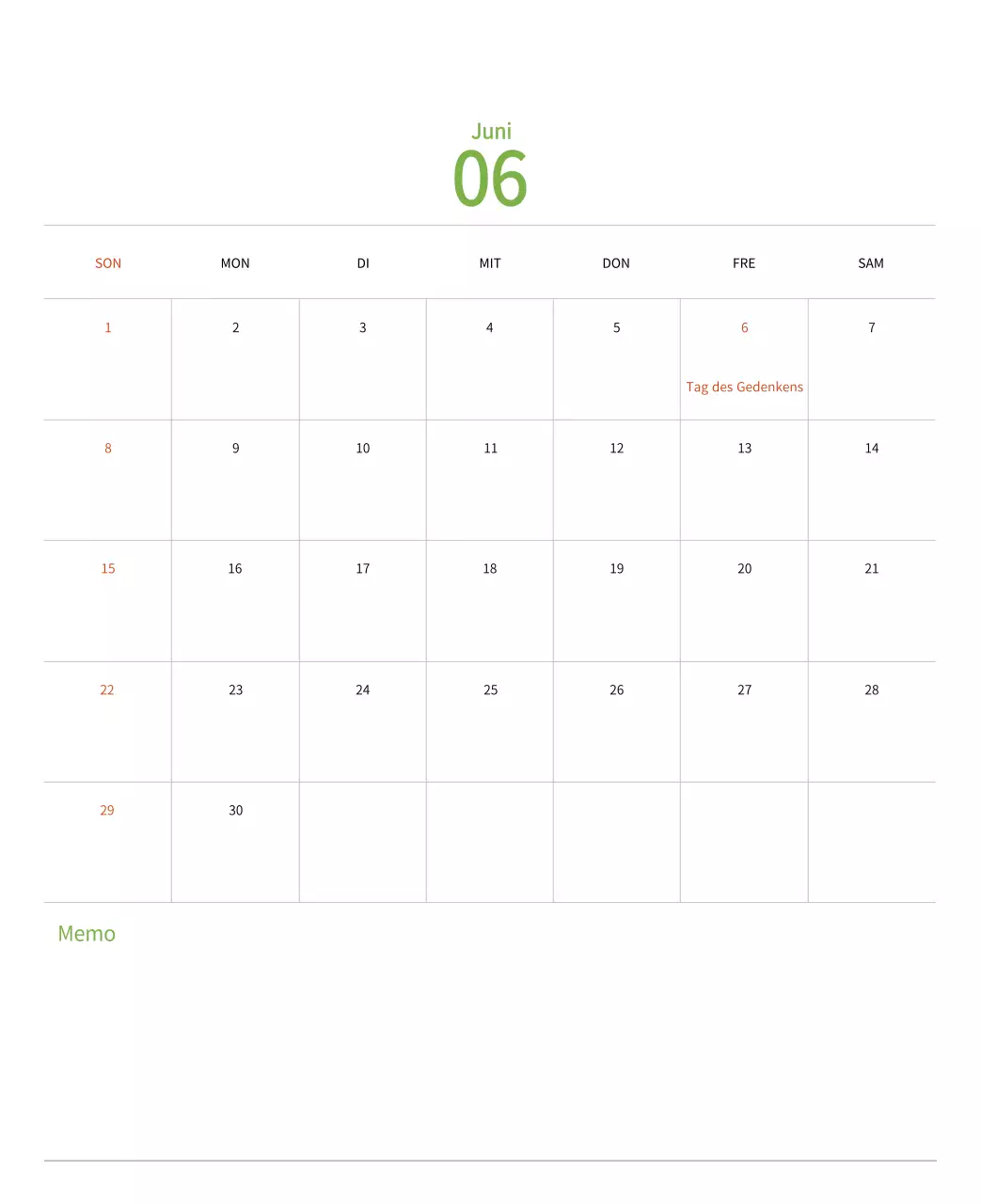 Stempelillustrationen mit einem warmen Konzept