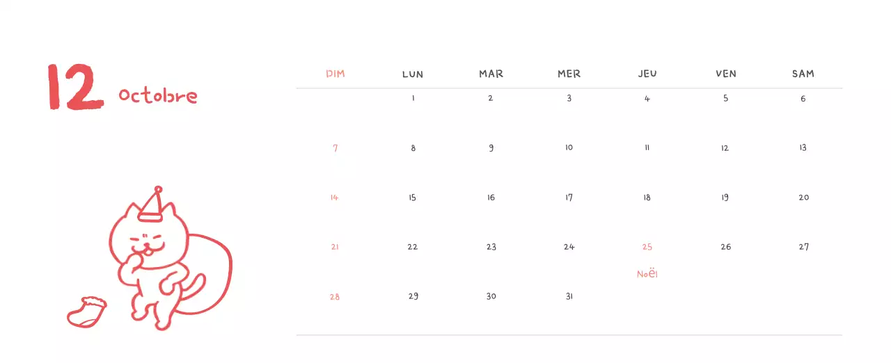 Calendrier journalier en ivoire