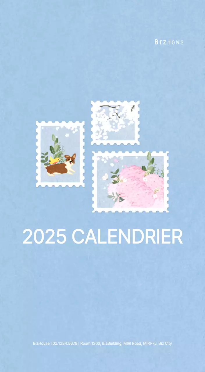 Illustrations de timbres avec un concept chaleureux