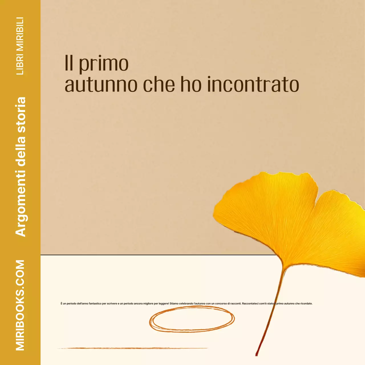 Evento autunnale Brown Vintage