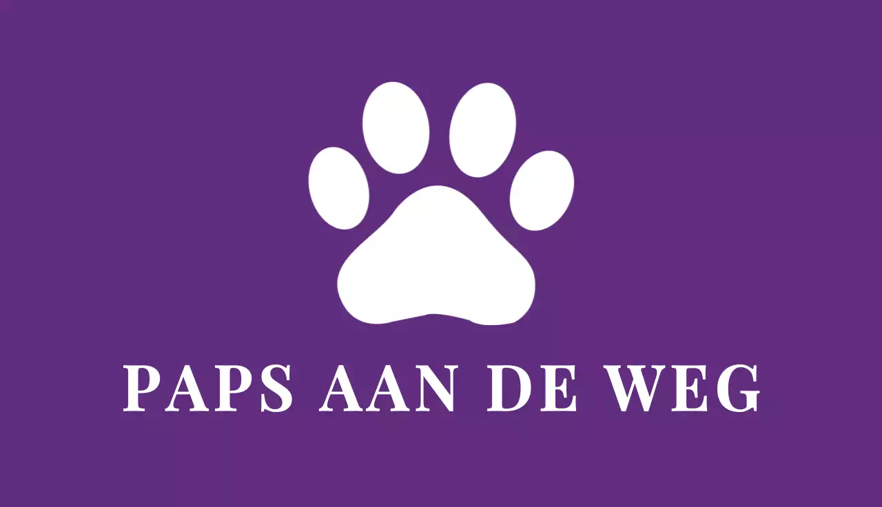 paars elegant visitekaartje