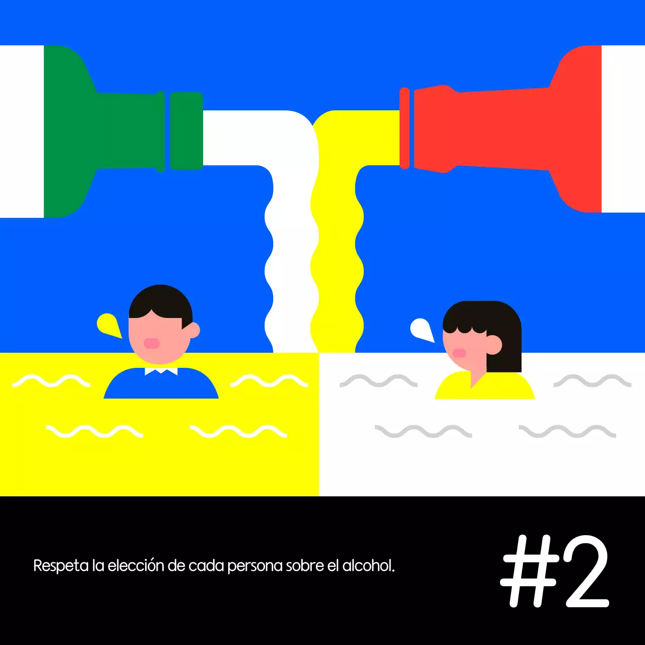 Guía de la campaña de consumo de cultura pop azul