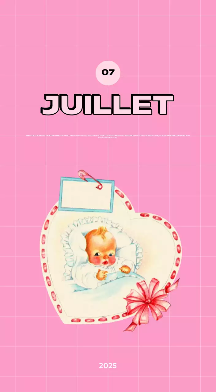 Calendriers colorés avec une variété d'illustrations rétro