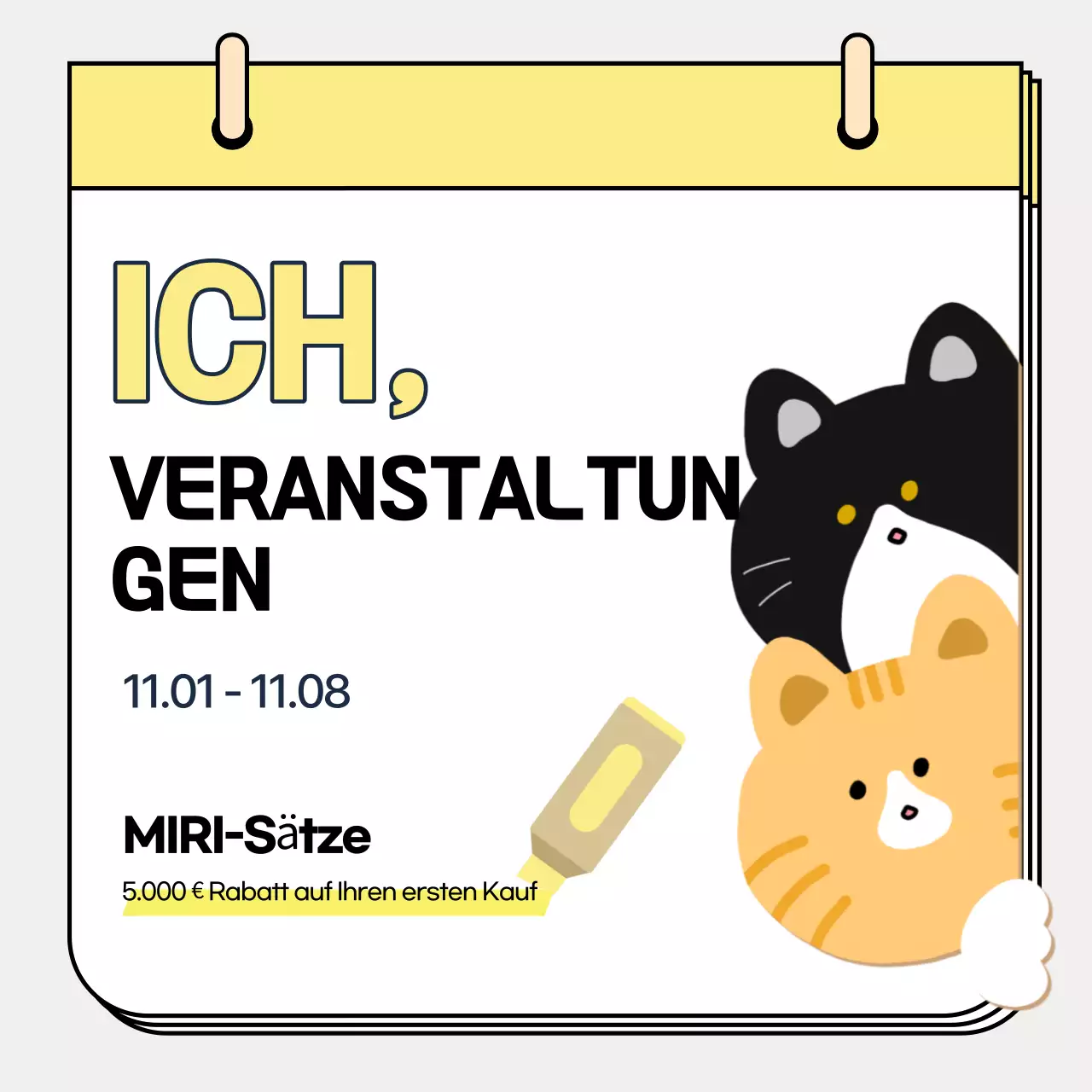 Yellow Event Rabatte