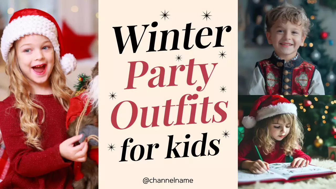 Red Traditional Kids Guide YouTube Thumbnail