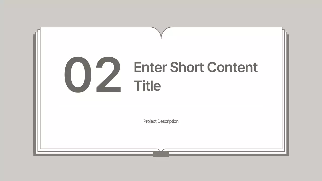 A clean, beige business plan