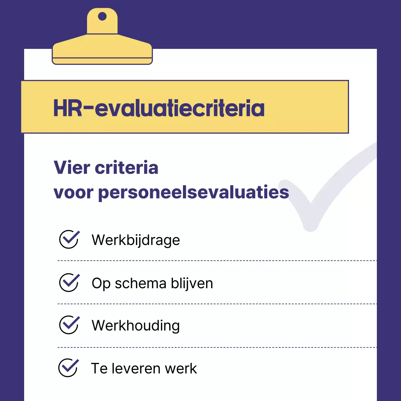 Blauwe moderne HR-managementtraining