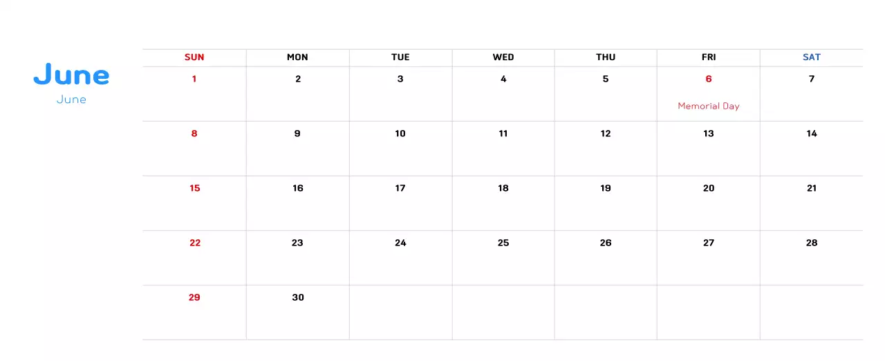 New Year's calendar with a warm, illustrated feel